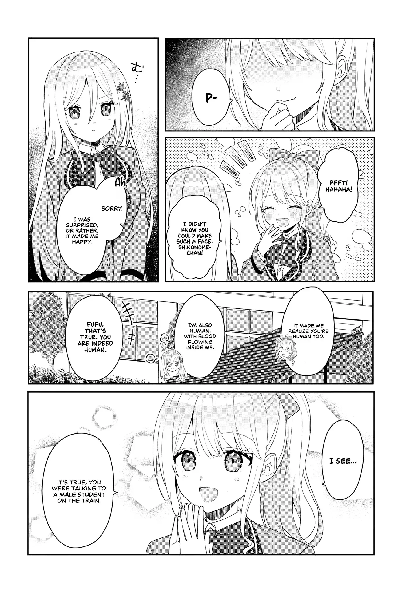 After I Save The Ice Princess From Another School From A Mol*ster, We Started As Friends Chapter 5 page 8