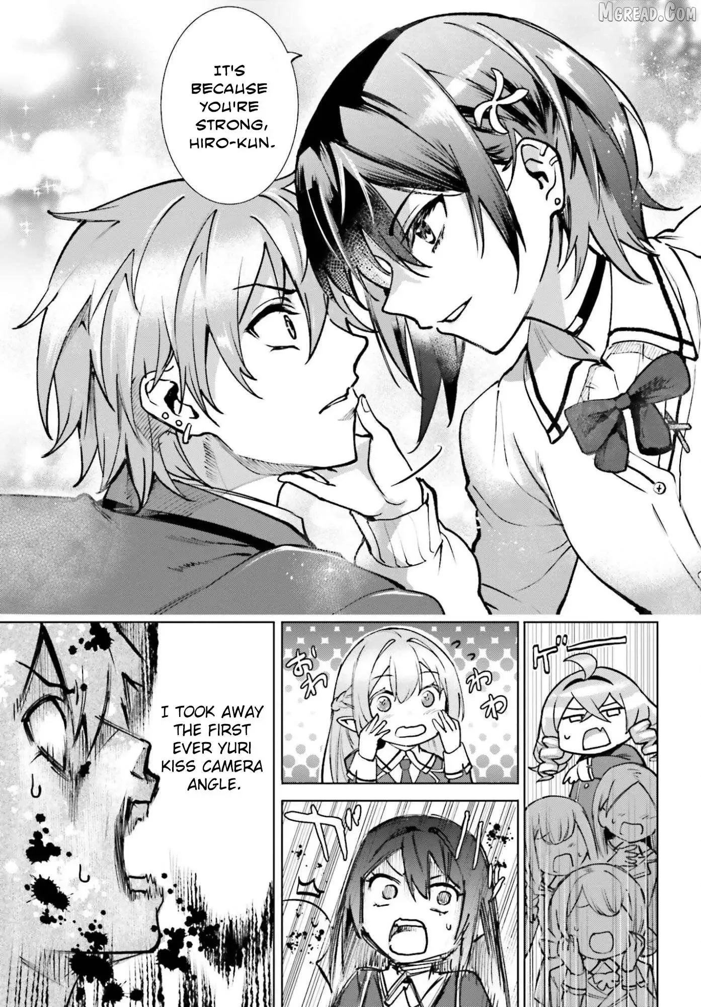 Danshi Kinsei Game Sekai de Ore ga Yarubeki Yuiitsu no Koto - Yuri no Ma ni Hasamaru Otoko to Shite Tensei shite shimaimashita Chapter 12 page 35