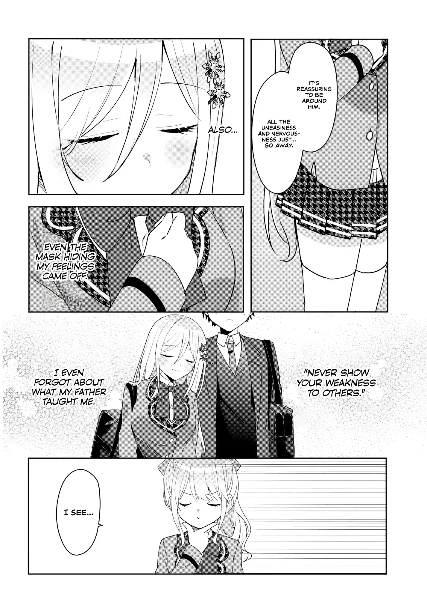 After I Save The Ice Princess From Another School From A Mol*ster, We Started As Friends Chapter 5 page 12