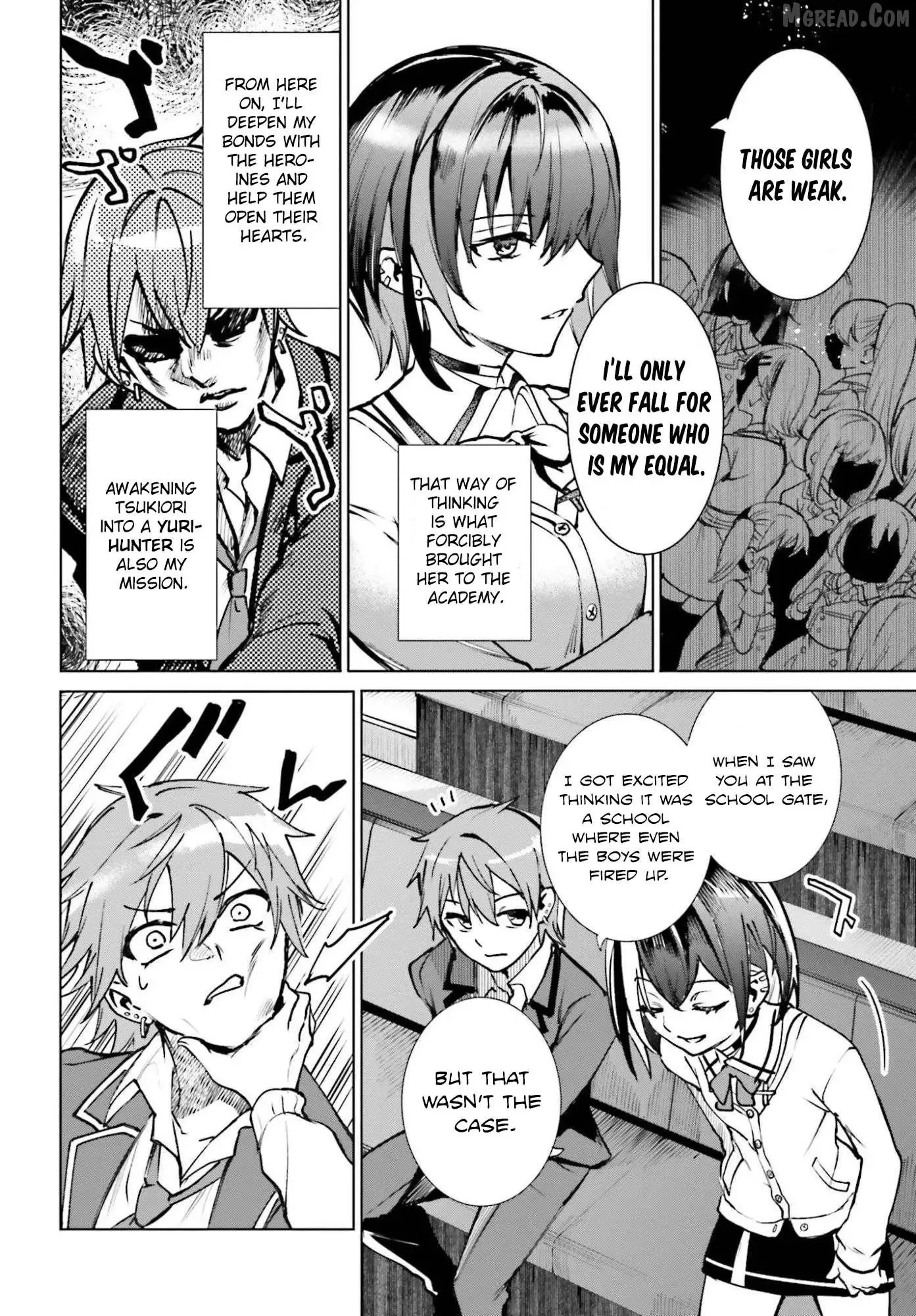 Danshi Kinsei Game Sekai de Ore ga Yarubeki Yuiitsu no Koto - Yuri no Ma ni Hasamaru Otoko to Shite Tensei shite shimaimashita Chapter 12 page 34