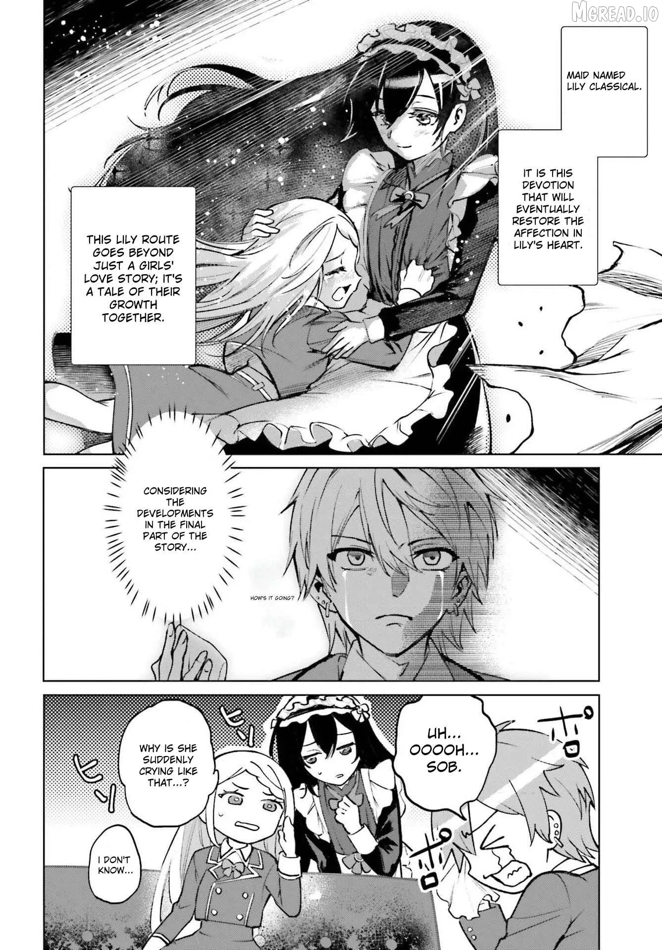 Danshi Kinsei Game Sekai de Ore ga Yarubeki Yuiitsu no Koto - Yuri no Ma ni Hasamaru Otoko to Shite Tensei shite shimaimashita Chapter 13 page 12