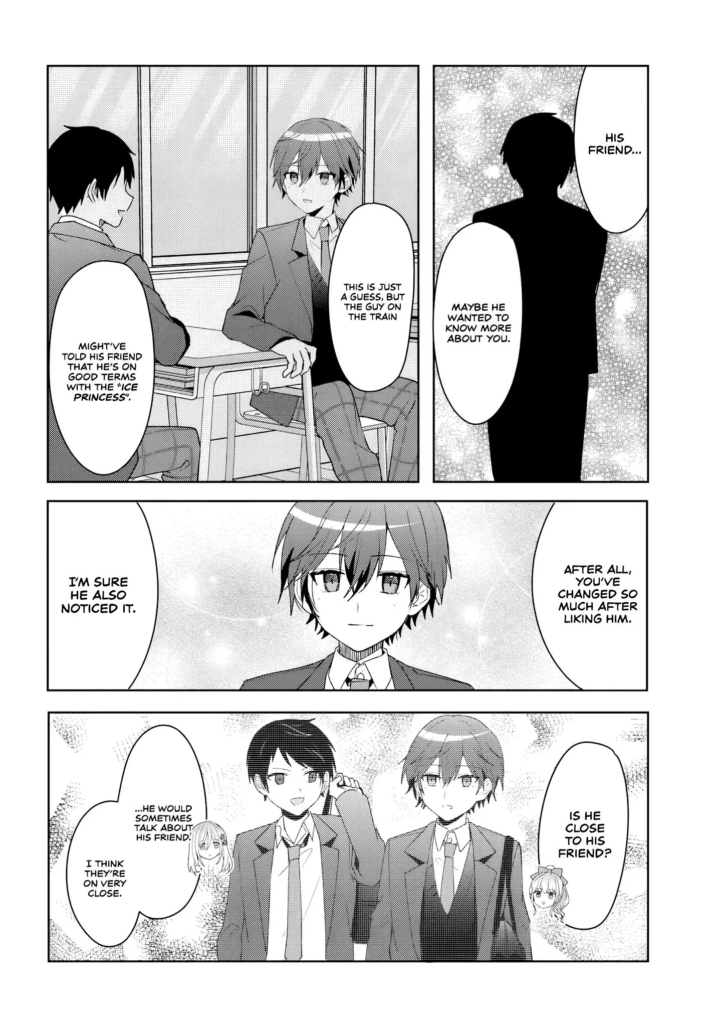 After I Save The Ice Princess From Another School From A Mol*ster, We Started As Friends Chapter 5 page 14