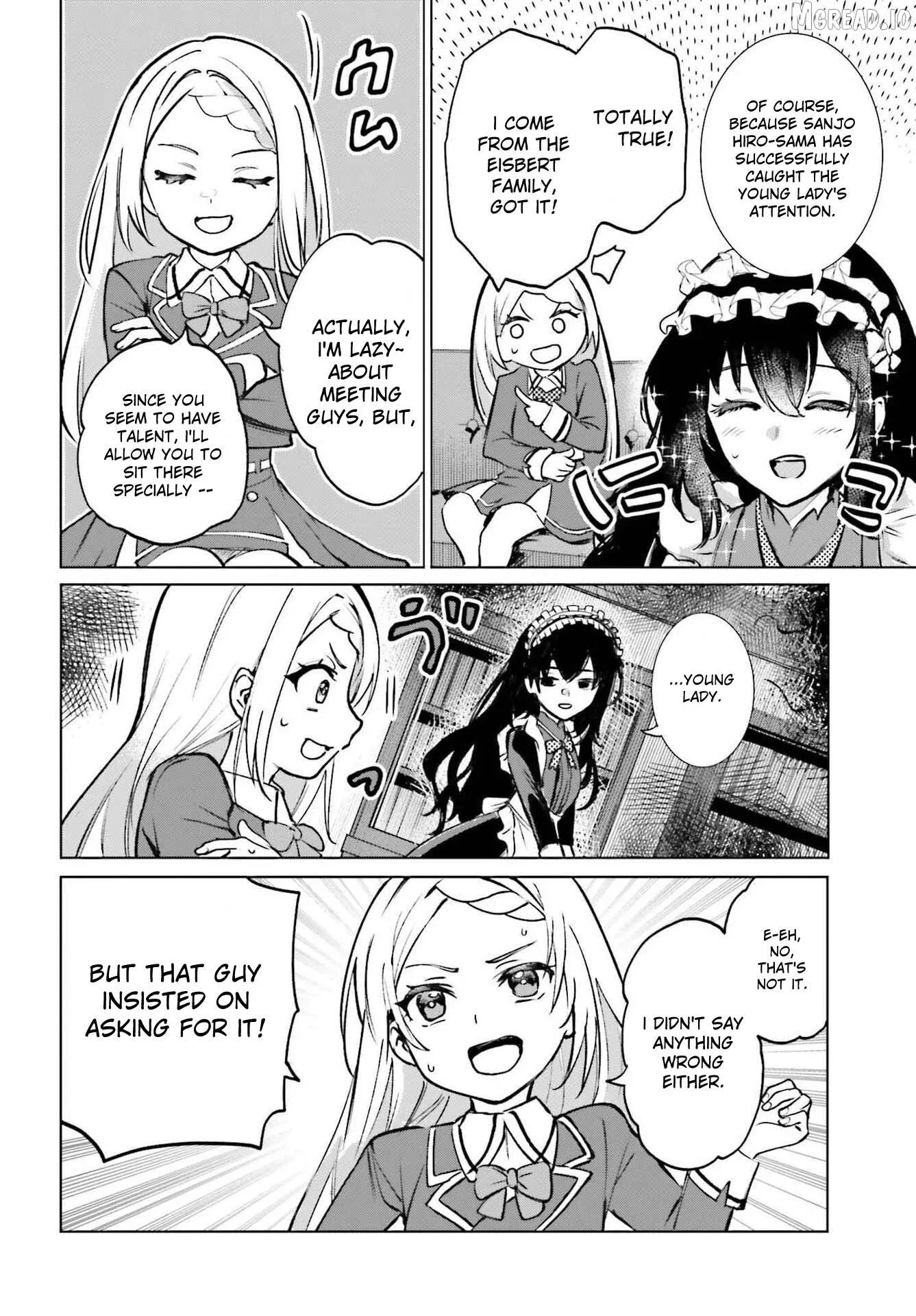 Danshi Kinsei Game Sekai de Ore ga Yarubeki Yuiitsu no Koto - Yuri no Ma ni Hasamaru Otoko to Shite Tensei shite shimaimashita Chapter 13 page 14