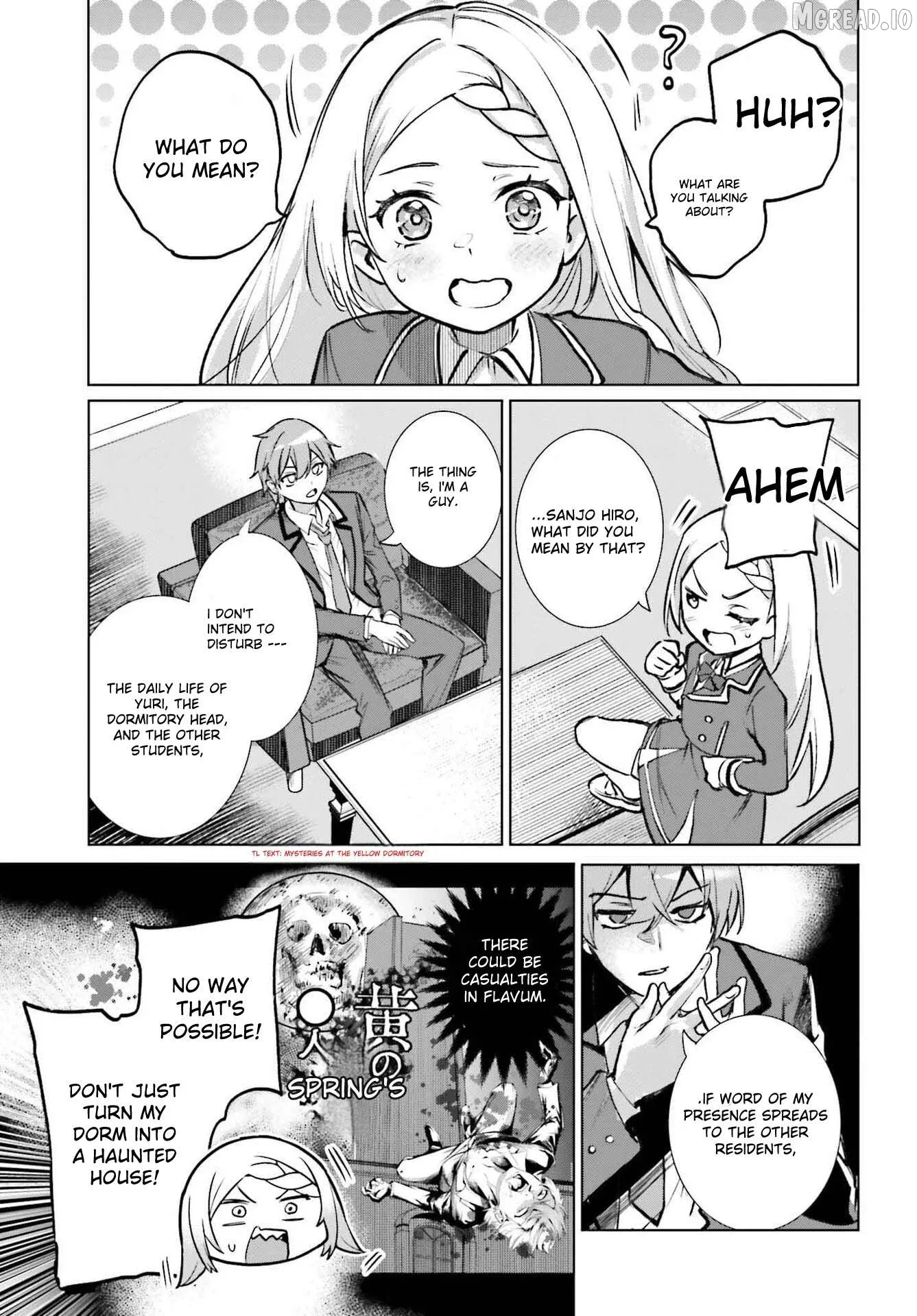 Danshi Kinsei Game Sekai de Ore ga Yarubeki Yuiitsu no Koto - Yuri no Ma ni Hasamaru Otoko to Shite Tensei shite shimaimashita Chapter 13 page 23