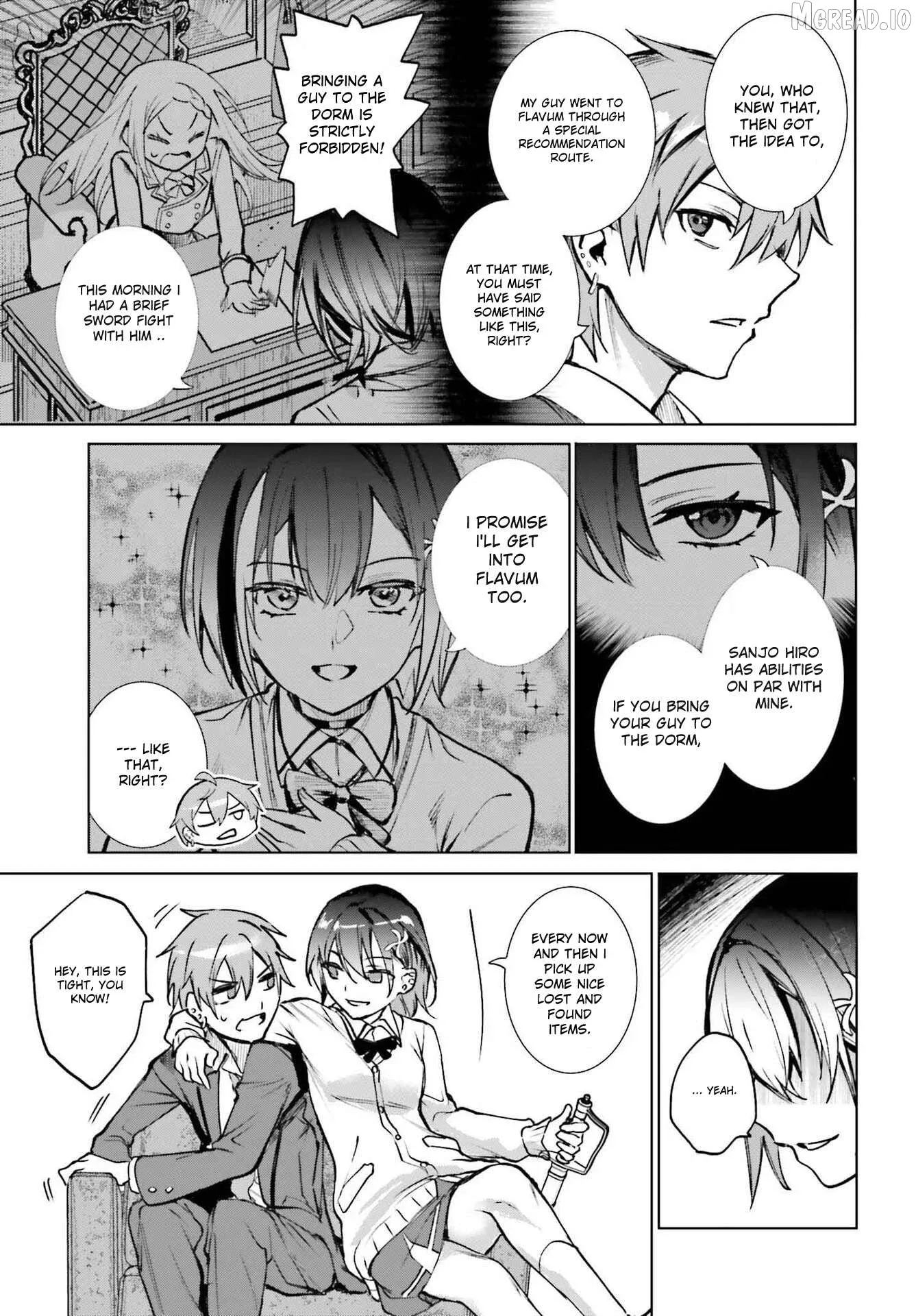 Danshi Kinsei Game Sekai de Ore ga Yarubeki Yuiitsu no Koto - Yuri no Ma ni Hasamaru Otoko to Shite Tensei shite shimaimashita Chapter 13 page 19