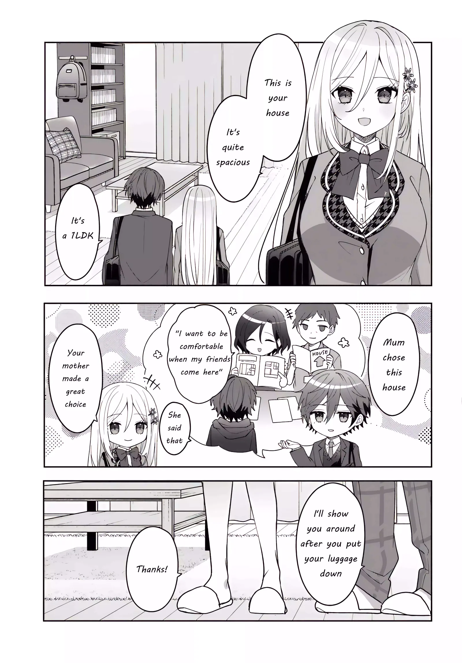 After I Save The Ice Princess From Another School From A Mol*ster, We Started As Friends Chapter 7.1 page 3