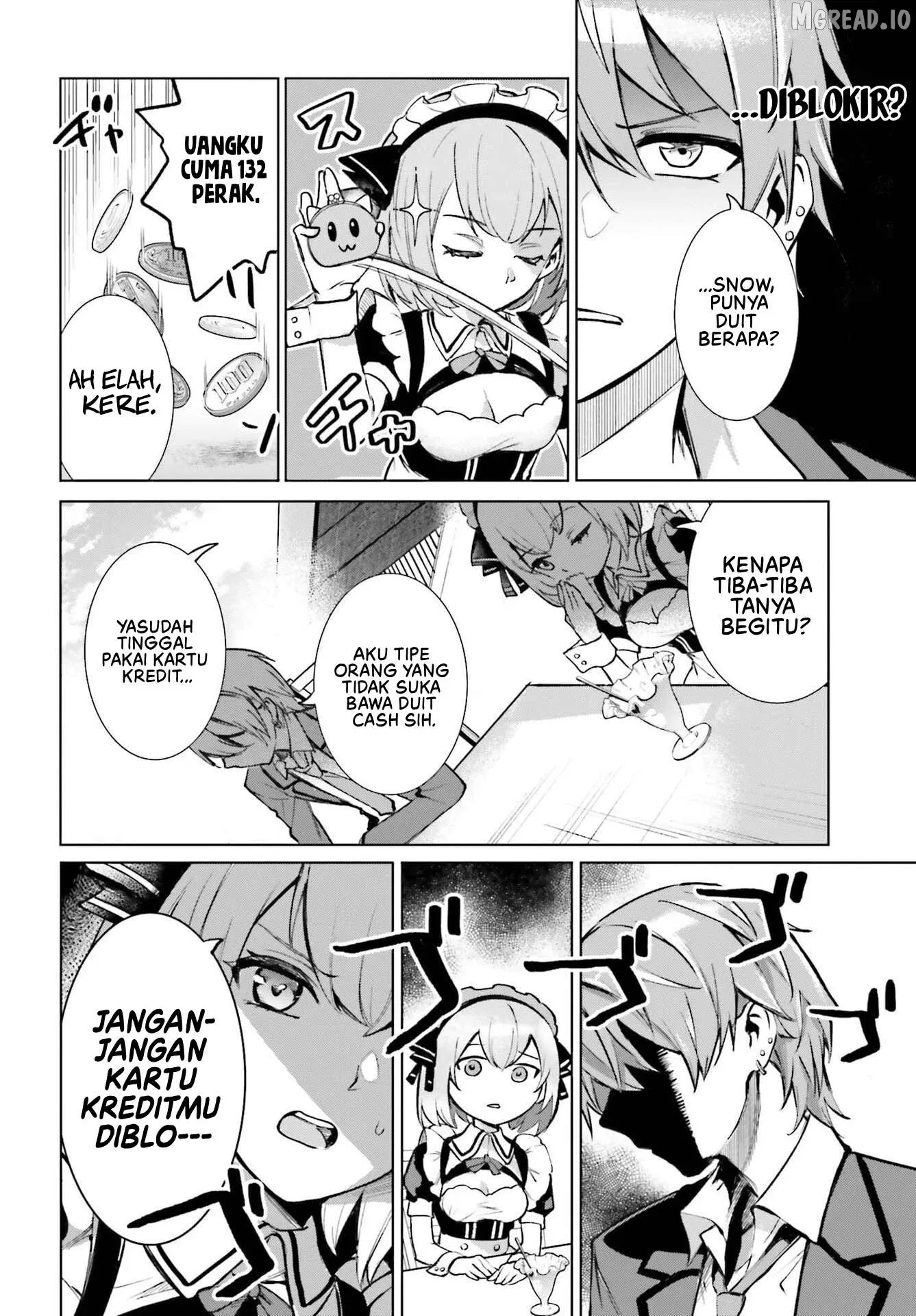 Danshi Kinsei Game Sekai de Ore ga Yarubeki Yuiitsu no Koto - Yuri no Ma ni Hasamaru Otoko to Shite Tensei shite shimaimashita Chapter 14 page 8