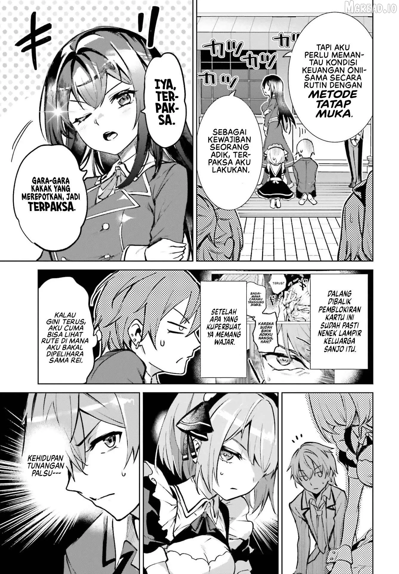 Danshi Kinsei Game Sekai de Ore ga Yarubeki Yuiitsu no Koto - Yuri no Ma ni Hasamaru Otoko to Shite Tensei shite shimaimashita Chapter 14 page 11