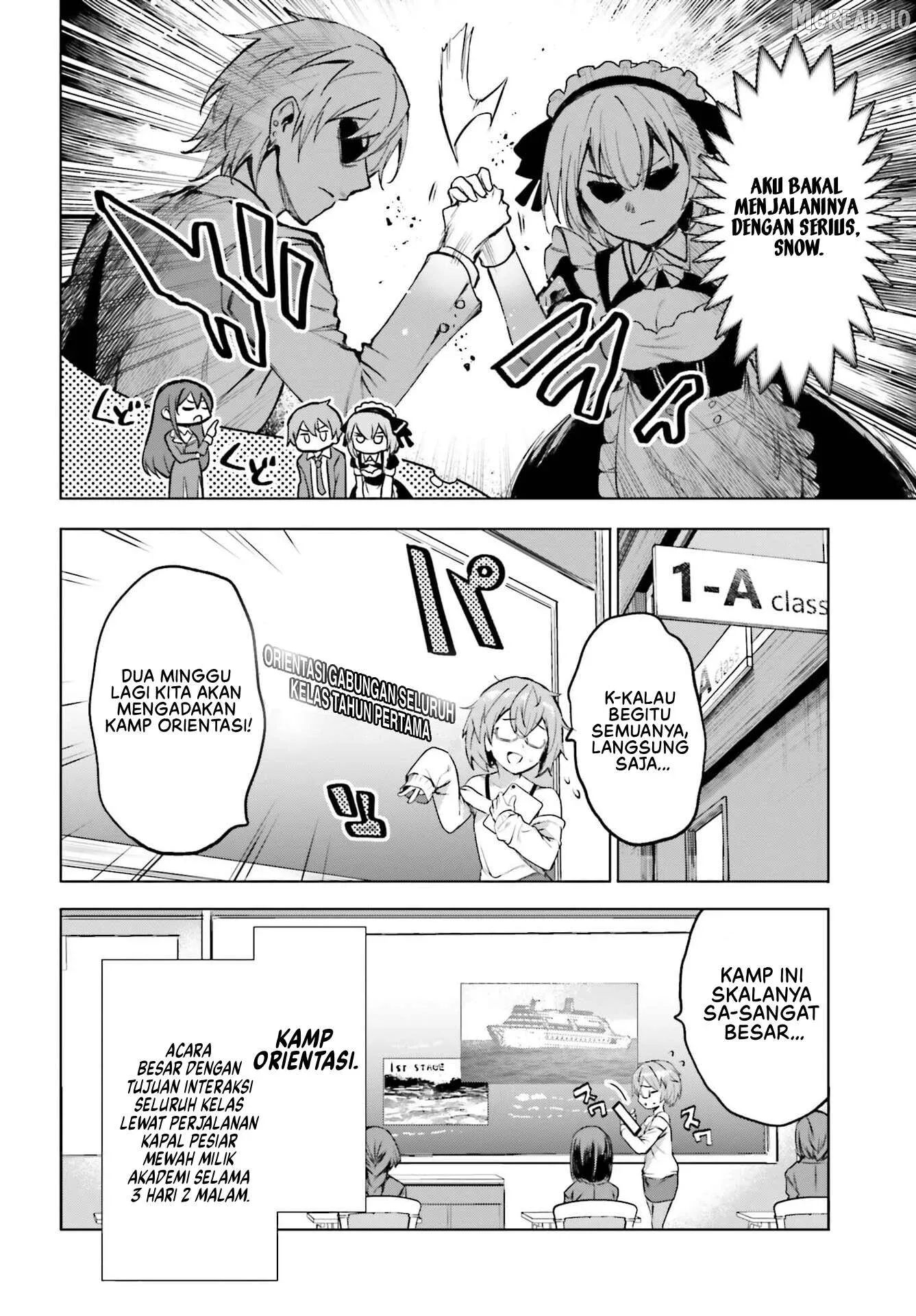 Danshi Kinsei Game Sekai de Ore ga Yarubeki Yuiitsu no Koto - Yuri no Ma ni Hasamaru Otoko to Shite Tensei shite shimaimashita Chapter 14 page 12