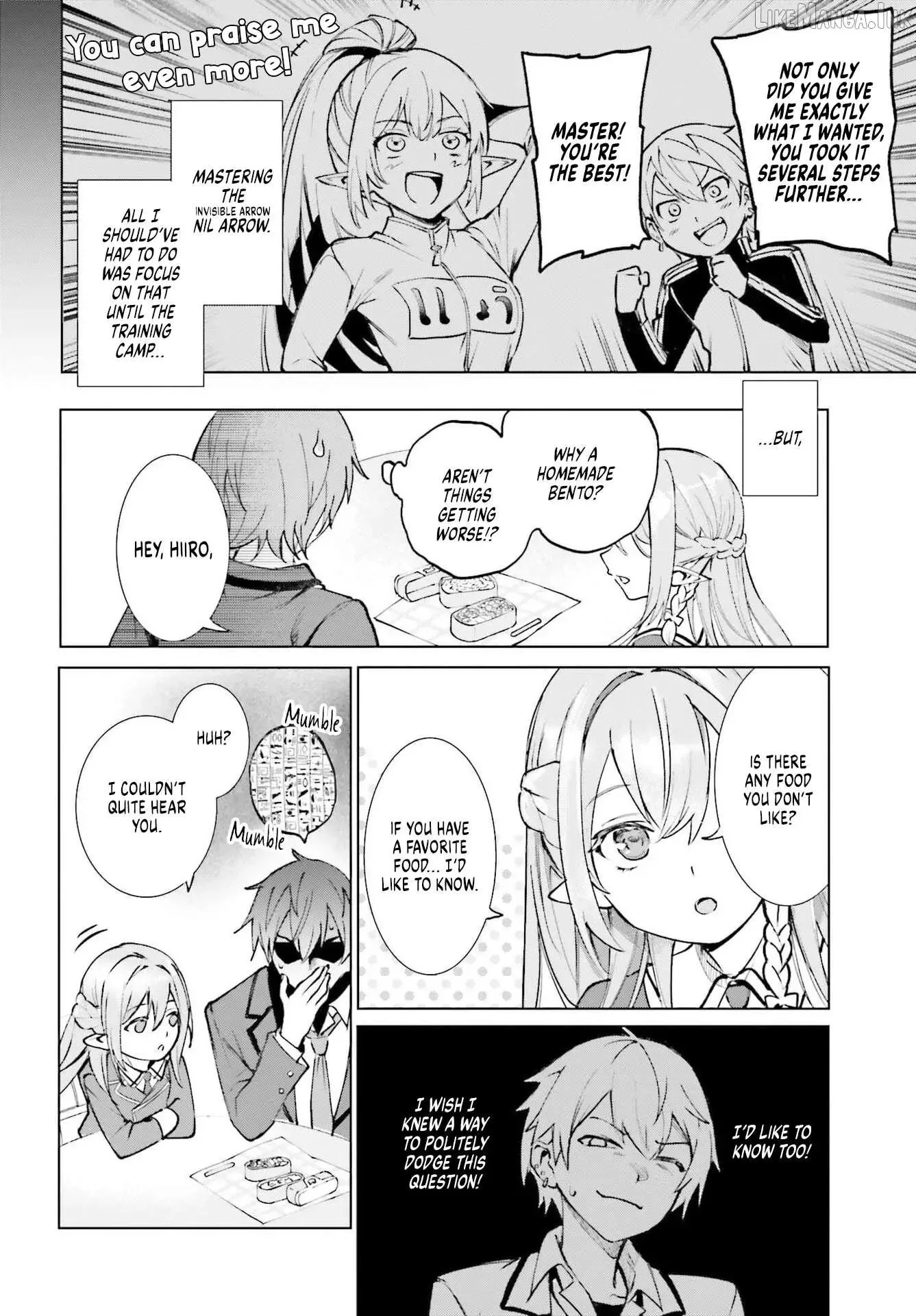 Danshi Kinsei Game Sekai de Ore ga Yarubeki Yuiitsu no Koto - Yuri no Ma ni Hasamaru Otoko to Shite Tensei shite shimaimashita Chapter 15 page 14