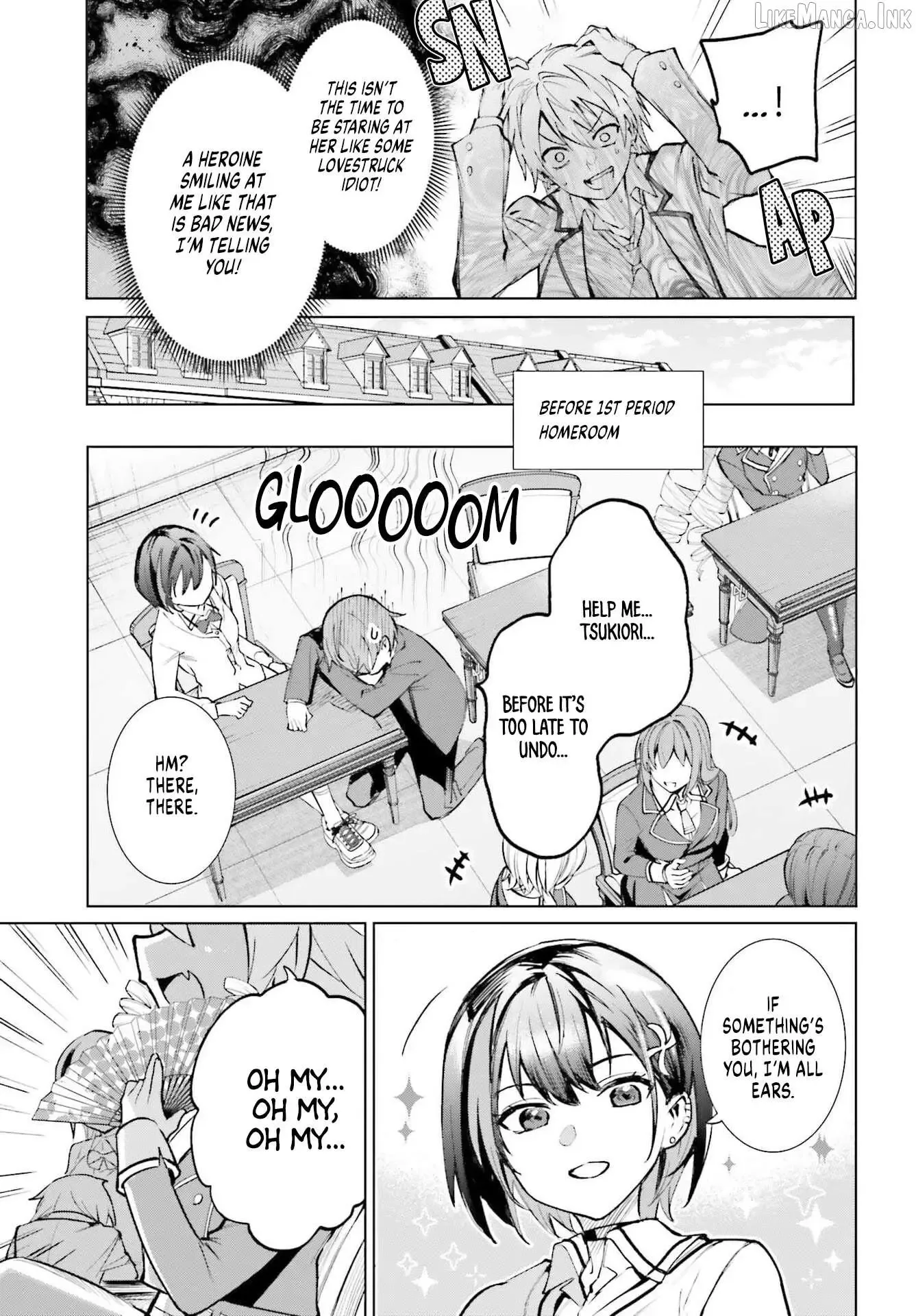 Danshi Kinsei Game Sekai de Ore ga Yarubeki Yuiitsu no Koto - Yuri no Ma ni Hasamaru Otoko to Shite Tensei shite shimaimashita Chapter 15 page 21