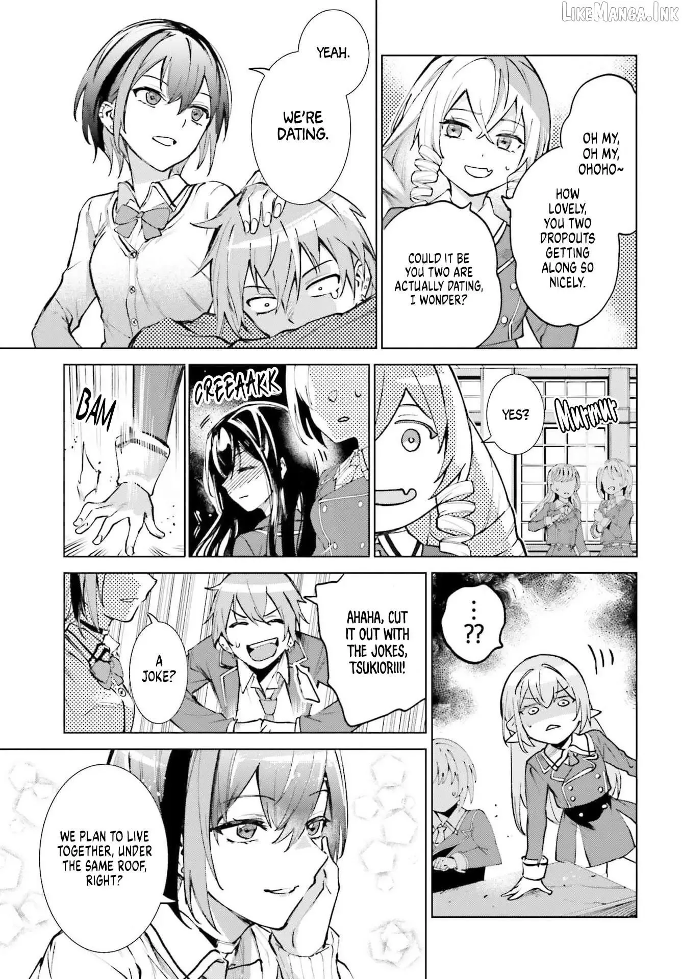Danshi Kinsei Game Sekai de Ore ga Yarubeki Yuiitsu no Koto - Yuri no Ma ni Hasamaru Otoko to Shite Tensei shite shimaimashita Chapter 15 page 23