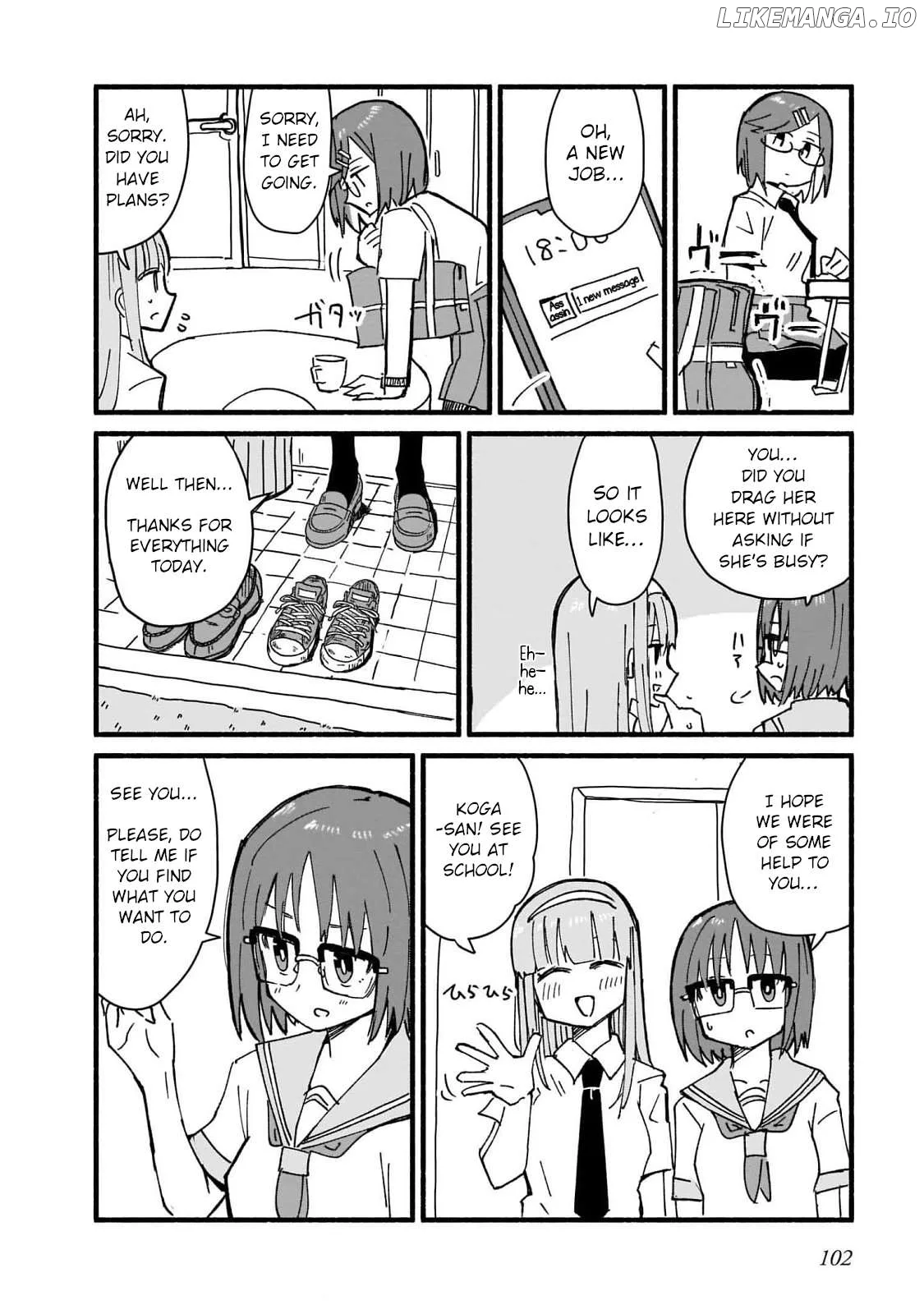 A Ninja and an Assassin Living Together Chapter 15 page 12
