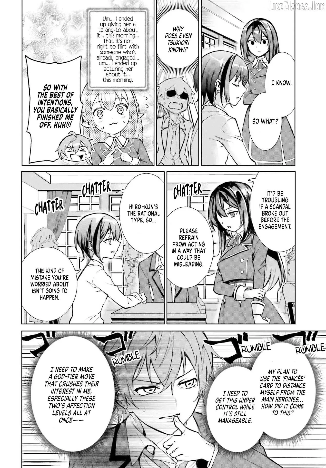 Danshi Kinsei Game Sekai de Ore ga Yarubeki Yuiitsu no Koto - Yuri no Ma ni Hasamaru Otoko to Shite Tensei shite shimaimashita Chapter 15 page 28