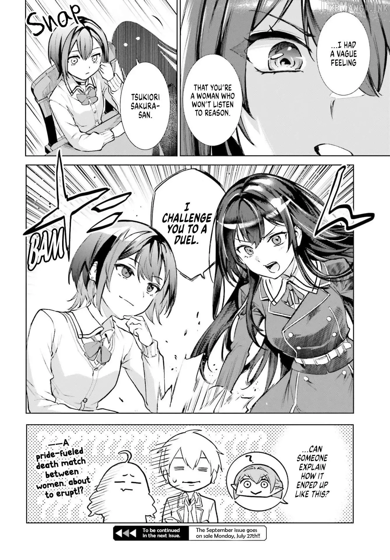 Danshi Kinsei Game Sekai de Ore ga Yarubeki Yuiitsu no Koto - Yuri no Ma ni Hasamaru Otoko to Shite Tensei shite shimaimashita Chapter 15 page 30