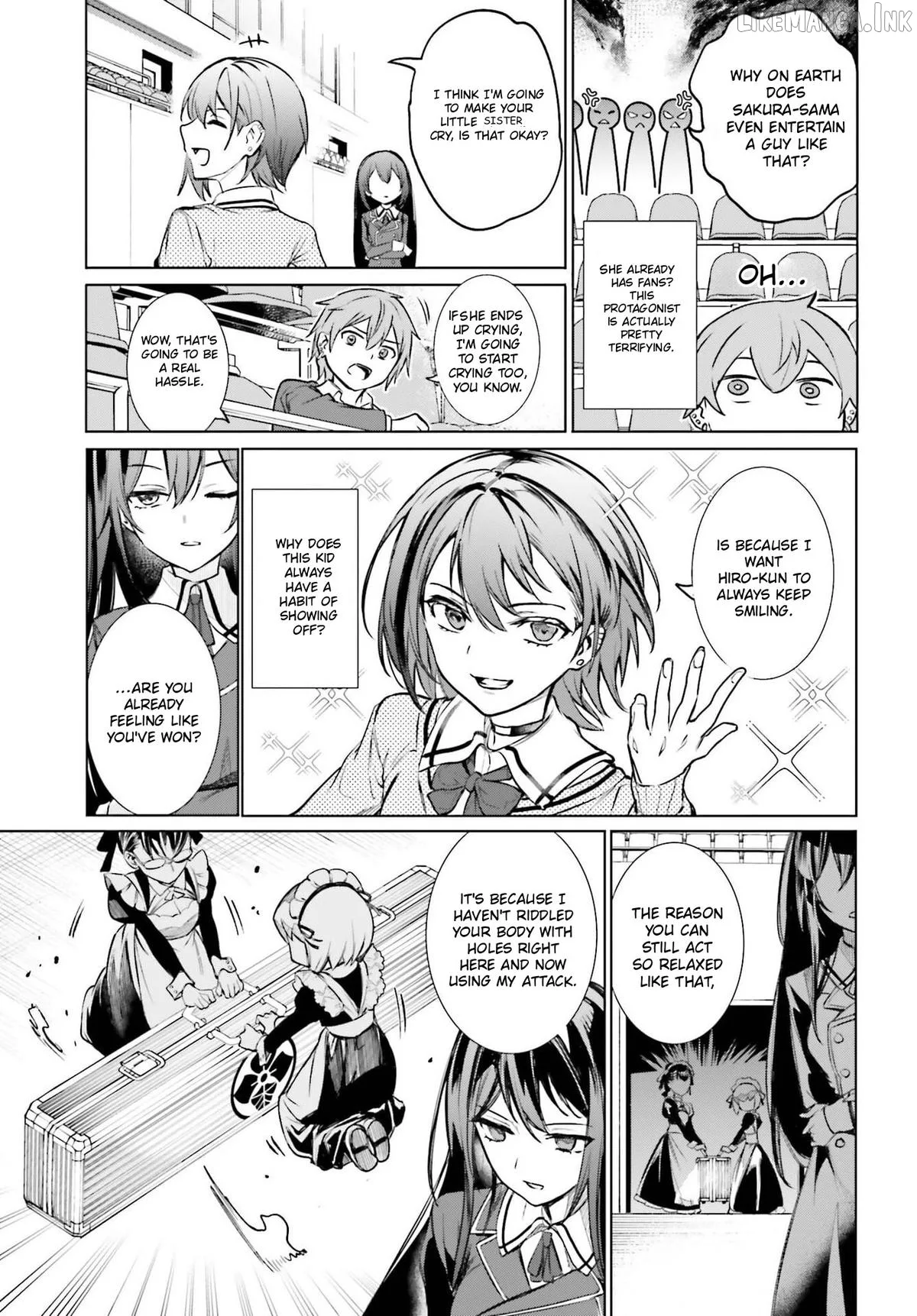 Danshi Kinsei Game Sekai de Ore ga Yarubeki Yuiitsu no Koto - Yuri no Ma ni Hasamaru Otoko to Shite Tensei shite shimaimashita Chapter 16 page 8