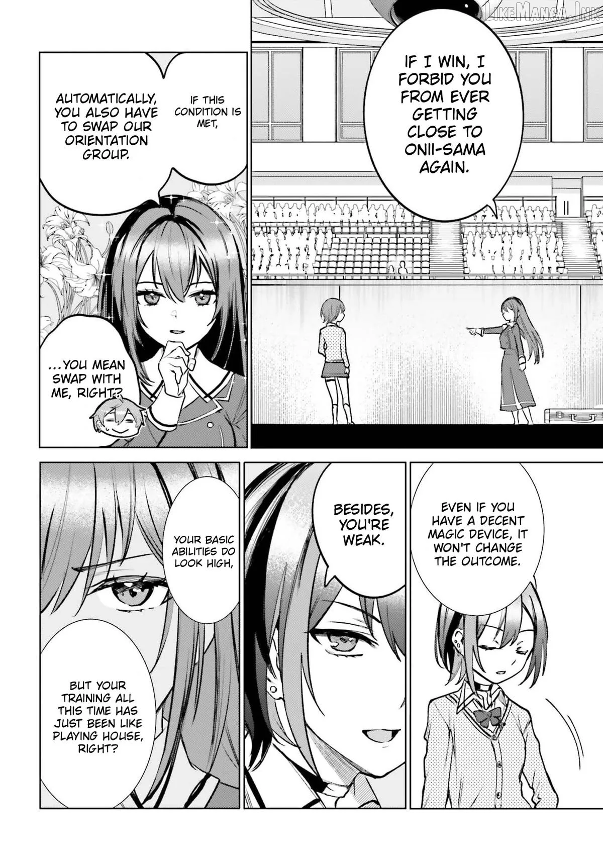 Danshi Kinsei Game Sekai de Ore ga Yarubeki Yuiitsu no Koto - Yuri no Ma ni Hasamaru Otoko to Shite Tensei shite shimaimashita Chapter 16 page 9