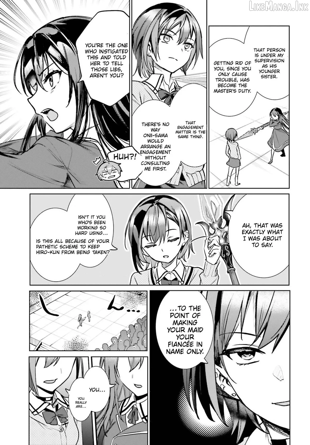 Danshi Kinsei Game Sekai de Ore ga Yarubeki Yuiitsu no Koto - Yuri no Ma ni Hasamaru Otoko to Shite Tensei shite shimaimashita Chapter 16 page 12