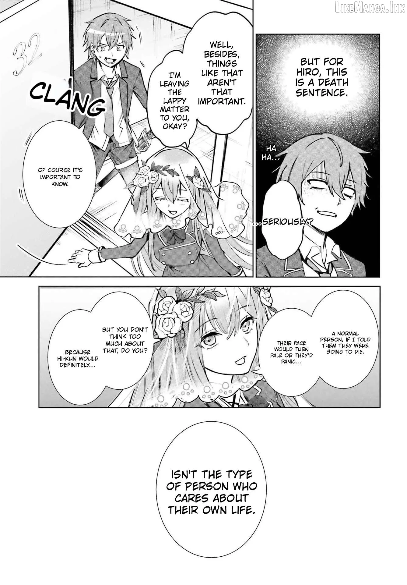 Danshi Kinsei Game Sekai de Ore ga Yarubeki Yuiitsu no Koto - Yuri no Ma ni Hasamaru Otoko to Shite Tensei shite shimaimashita Chapter 17 page 10