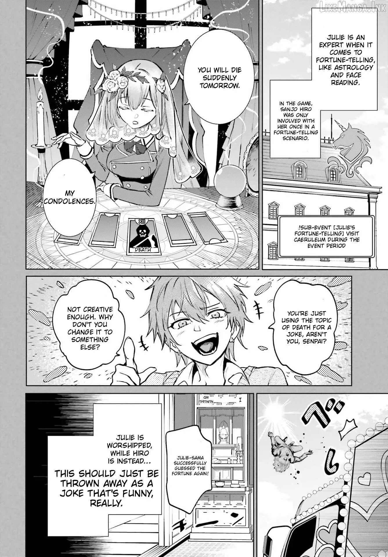 Danshi Kinsei Game Sekai de Ore ga Yarubeki Yuiitsu no Koto - Yuri no Ma ni Hasamaru Otoko to Shite Tensei shite shimaimashita Chapter 17 page 9
