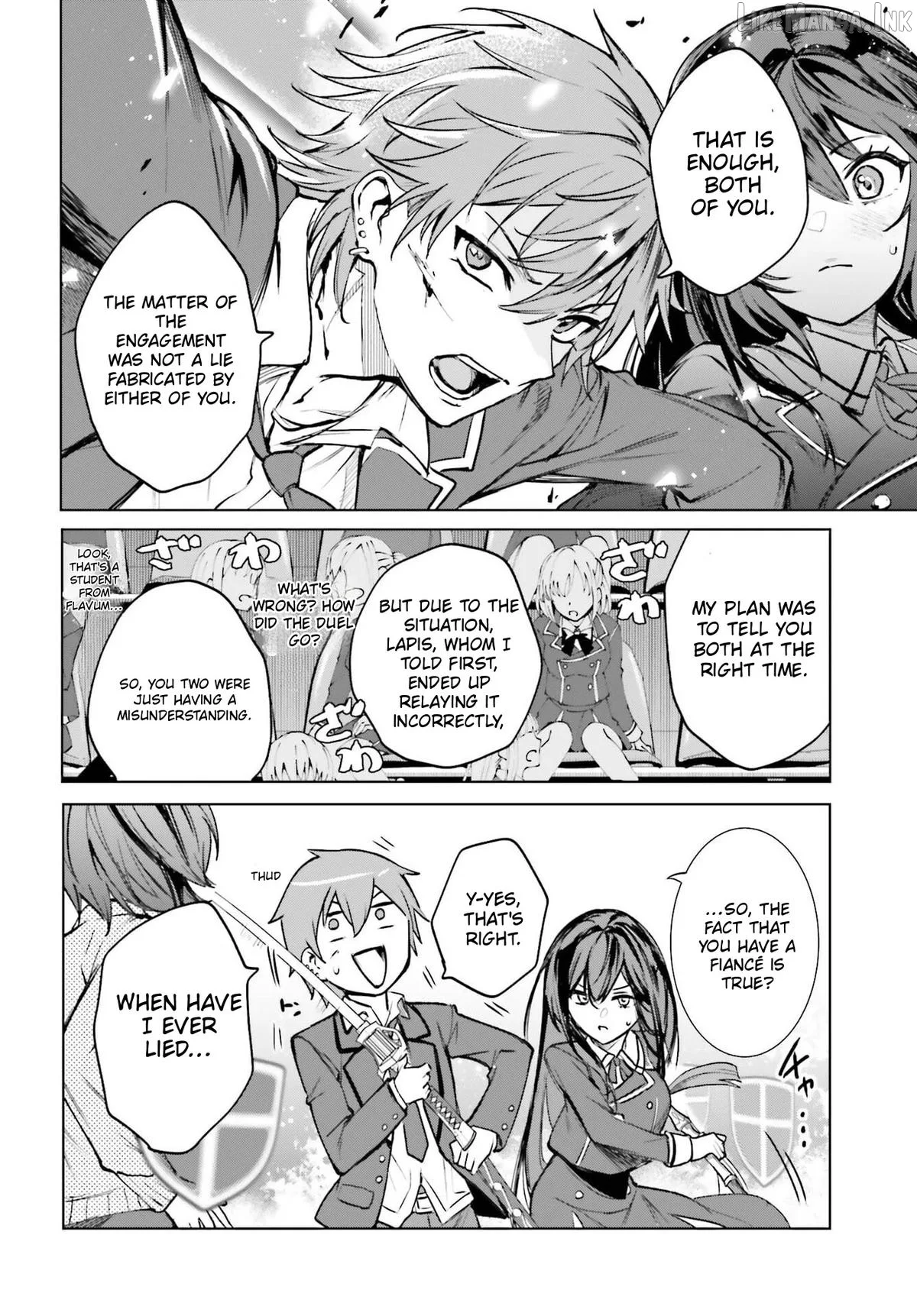 Danshi Kinsei Game Sekai de Ore ga Yarubeki Yuiitsu no Koto - Yuri no Ma ni Hasamaru Otoko to Shite Tensei shite shimaimashita Chapter 16 page 19