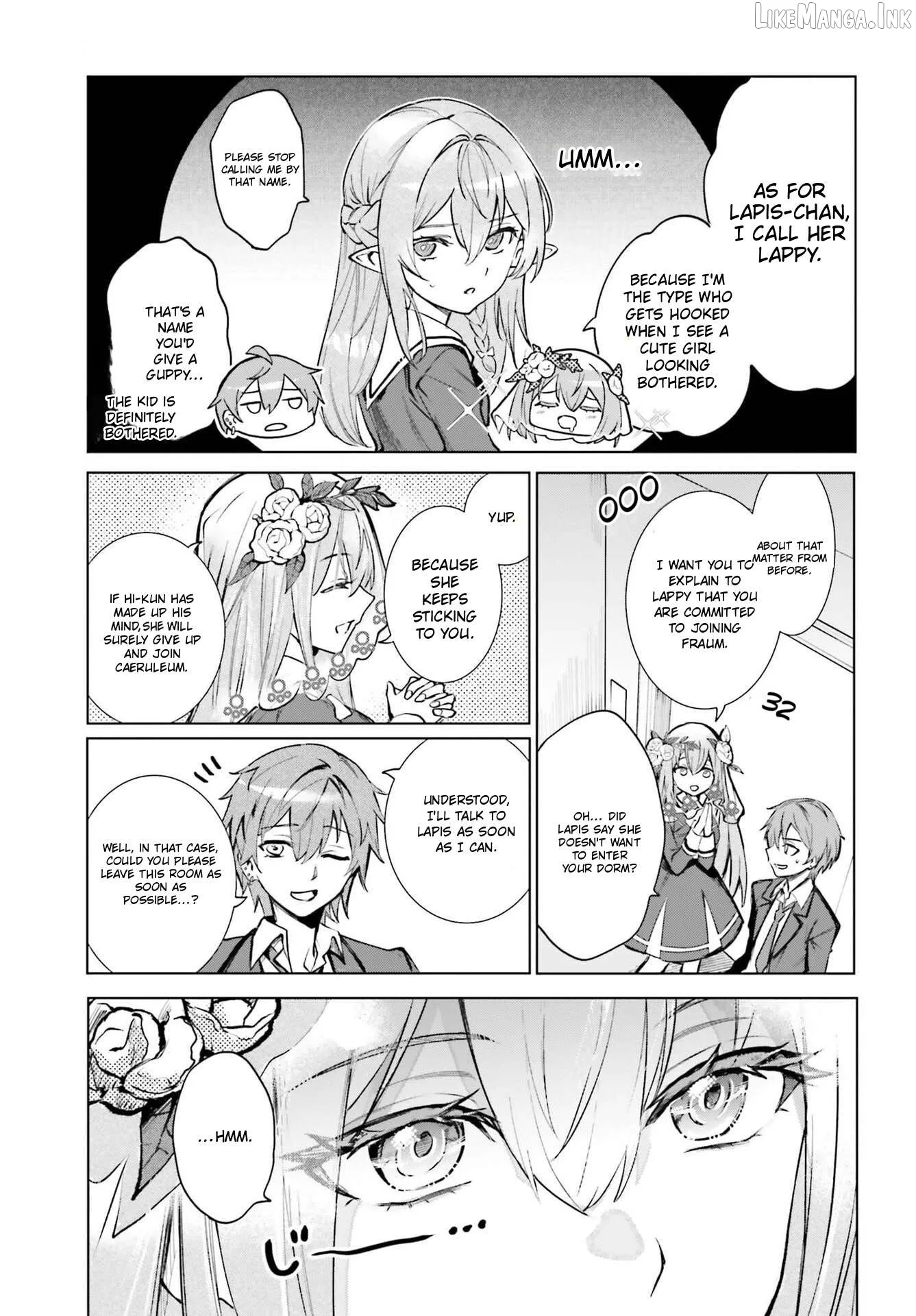 Danshi Kinsei Game Sekai de Ore ga Yarubeki Yuiitsu no Koto - Yuri no Ma ni Hasamaru Otoko to Shite Tensei shite shimaimashita Chapter 17 page 6