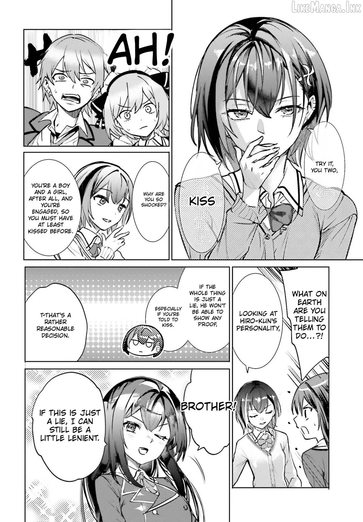 Danshi Kinsei Game Sekai de Ore ga Yarubeki Yuiitsu no Koto - Yuri no Ma ni Hasamaru Otoko to Shite Tensei shite shimaimashita Chapter 16 page 23
