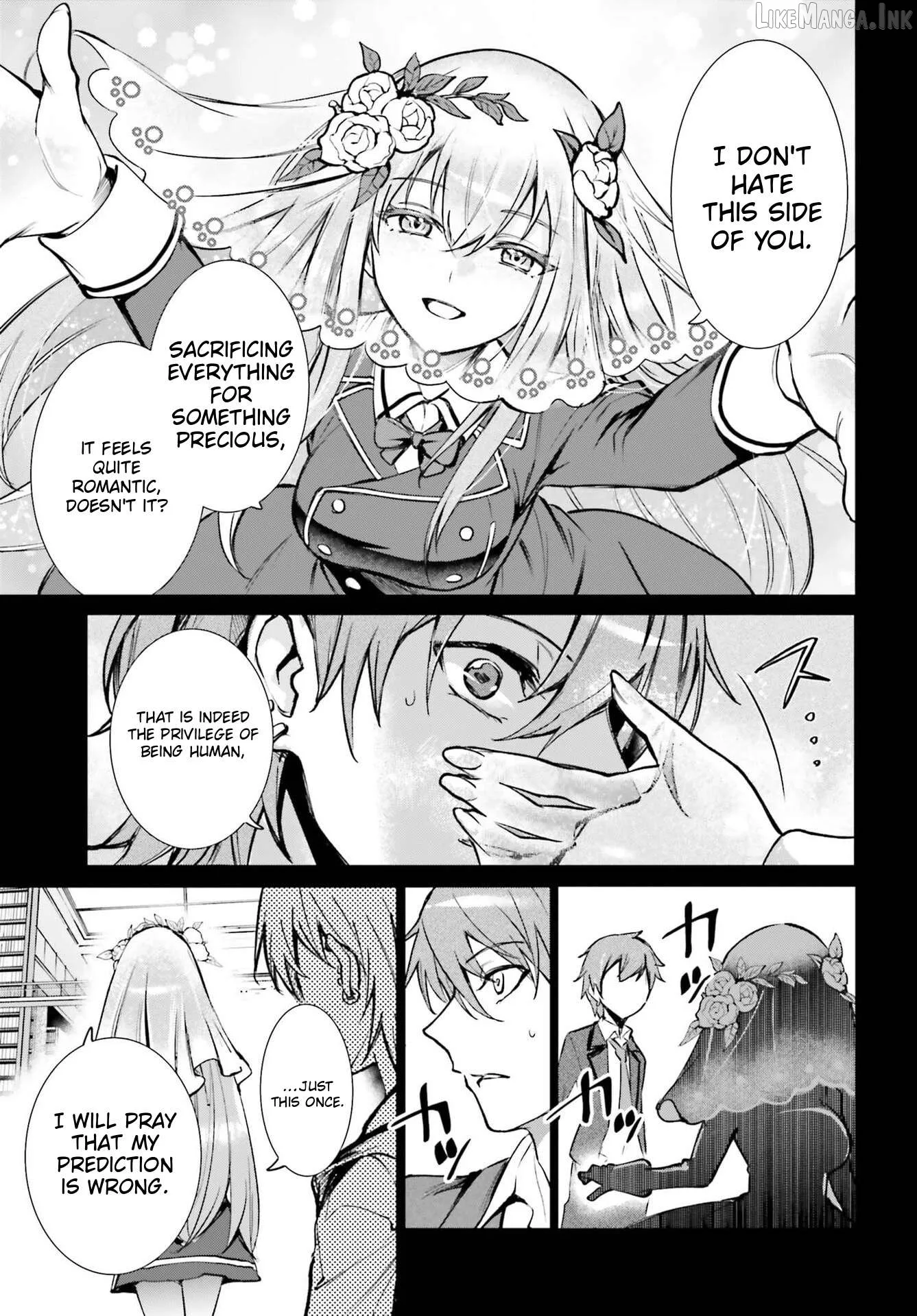 Danshi Kinsei Game Sekai de Ore ga Yarubeki Yuiitsu no Koto - Yuri no Ma ni Hasamaru Otoko to Shite Tensei shite shimaimashita Chapter 17 page 20