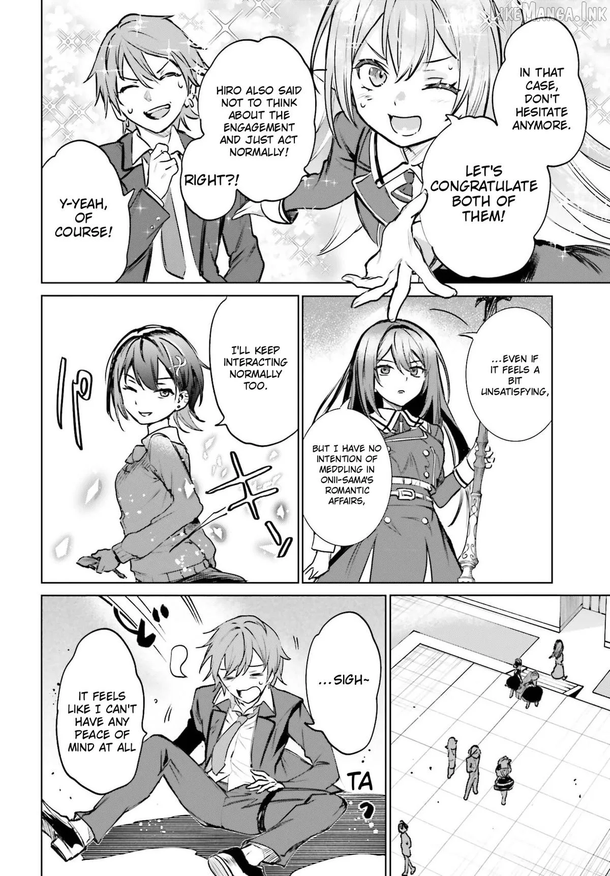 Danshi Kinsei Game Sekai de Ore ga Yarubeki Yuiitsu no Koto - Yuri no Ma ni Hasamaru Otoko to Shite Tensei shite shimaimashita Chapter 16 page 29