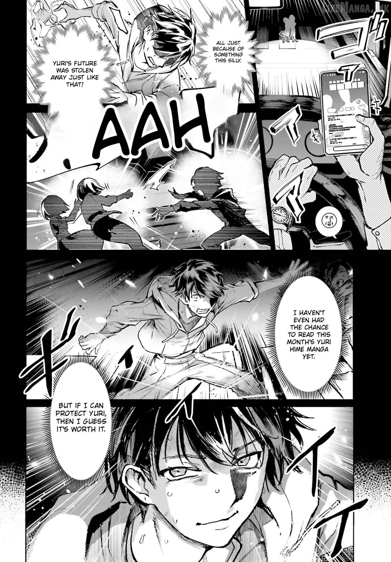Danshi Kinsei Game Sekai de Ore ga Yarubeki Yuiitsu no Koto - Yuri no Ma ni Hasamaru Otoko to Shite Tensei shite shimaimashita Chapter 17 page 15