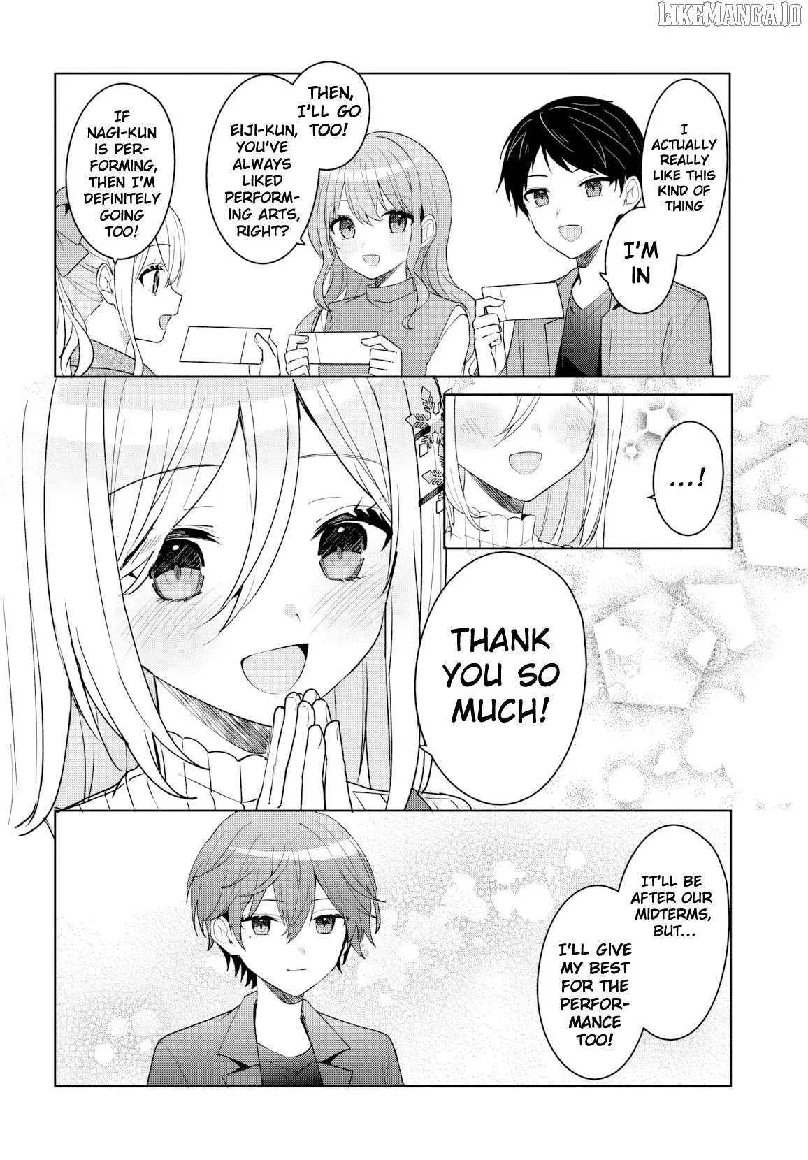 After I Save The Ice Princess From Another School From A Mol*ster, We Started As Friends Chapter 11.2 page 12