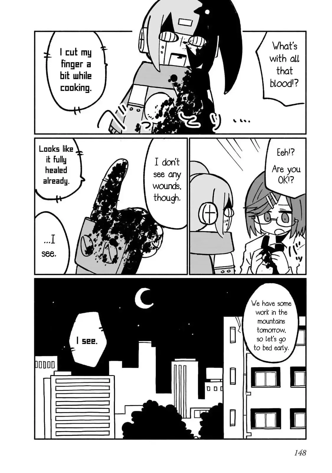 A Ninja and an Assassin Living Together Chapter 17.5 page 4