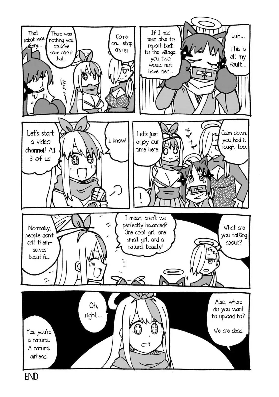 A Ninja and an Assassin Living Together Chapter 17.5 page 13