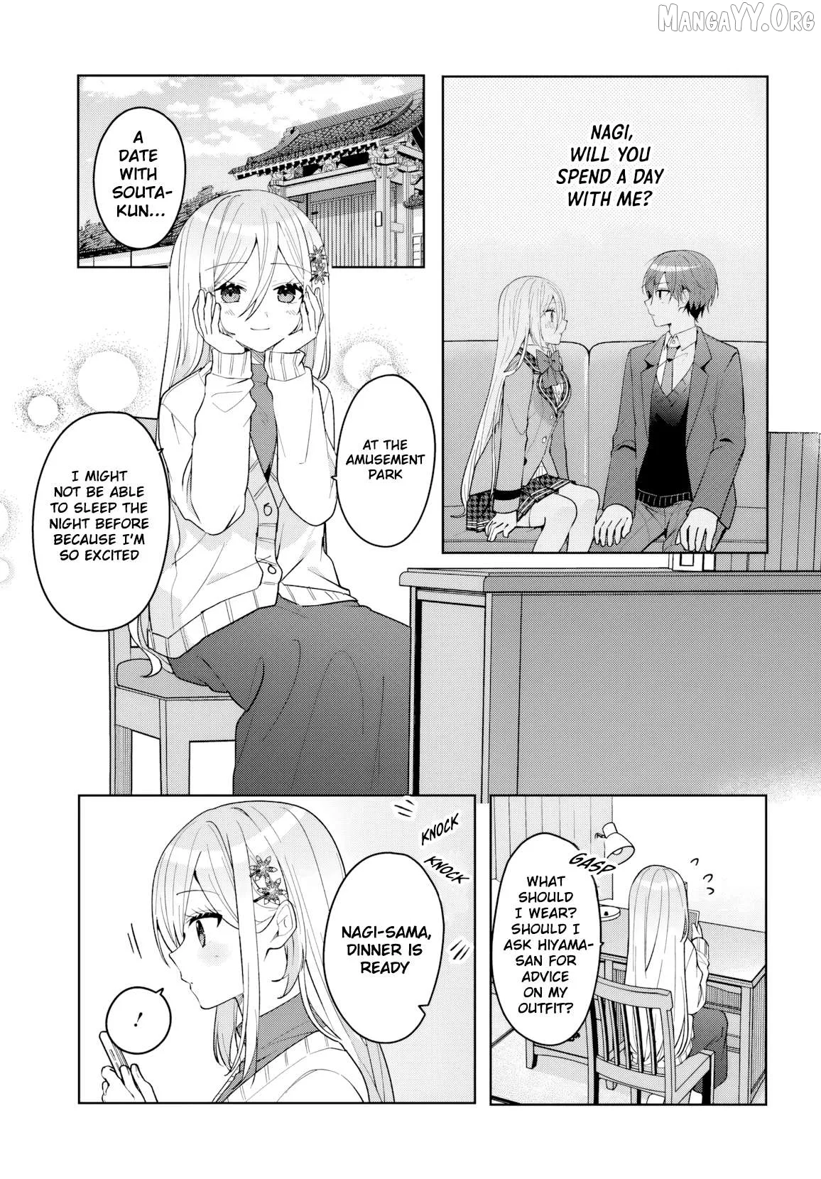 After I Save The Ice Princess From Another School From A Mol*ster, We Started As Friends Chapter 14 page 2
