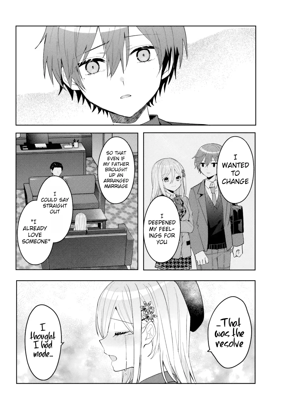 After I Save The Ice Princess From Another School From A Mol*ster, We Started As Friends Chapter 15 page 13