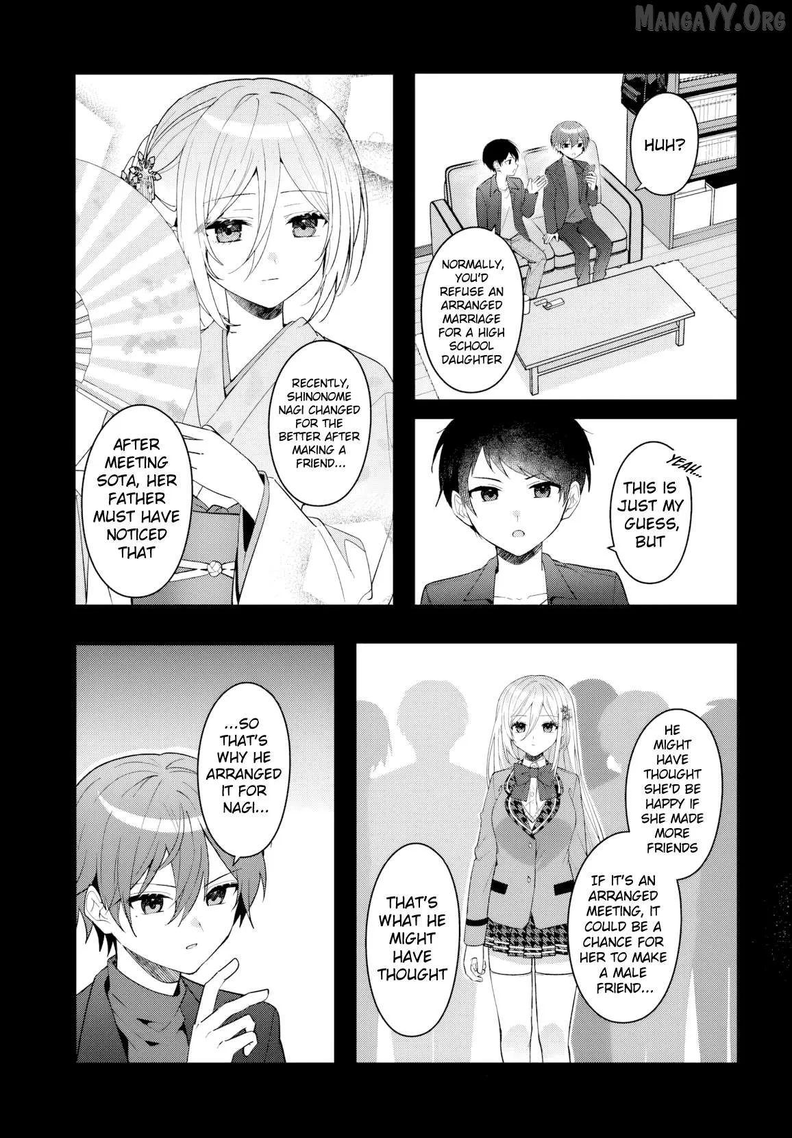 After I Save The Ice Princess From Another School From A Mol*ster, We Started As Friends Chapter 17 page 12