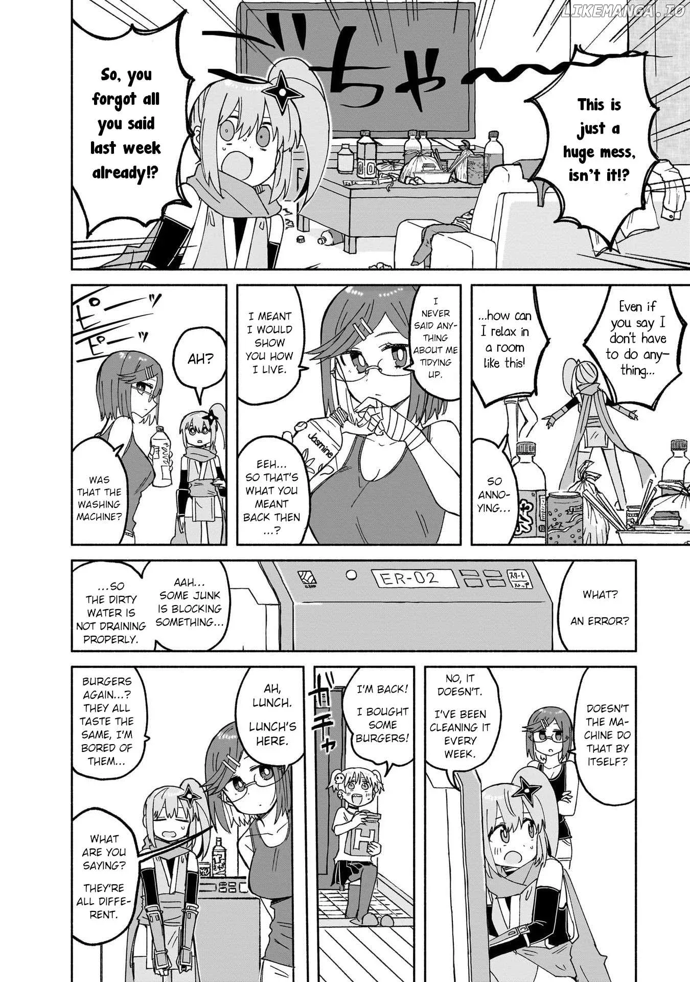 A Ninja and an Assassin Living Together Chapter 27 page 8