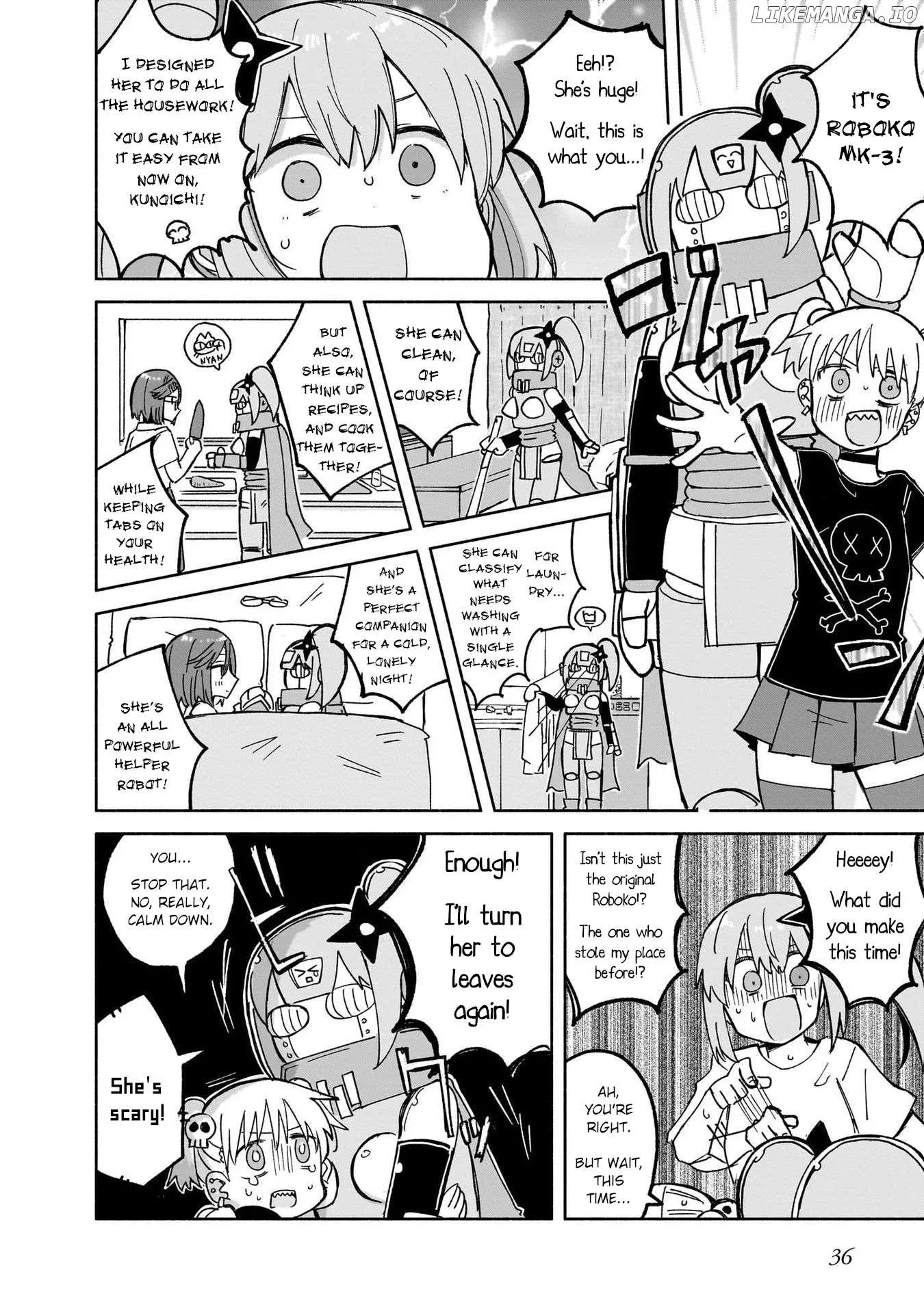 A Ninja and an Assassin Living Together Chapter 27 page 16