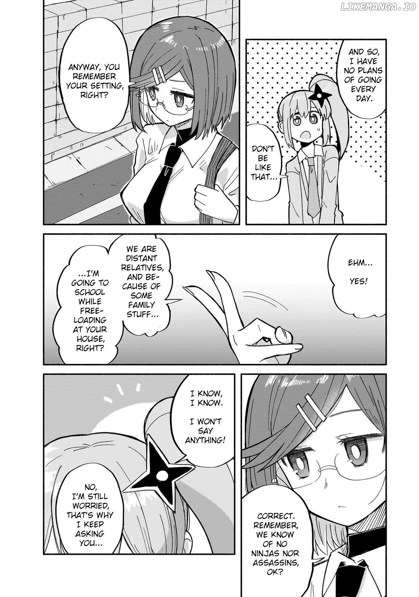 A Ninja and an Assassin Living Together Chapter 31 page 4