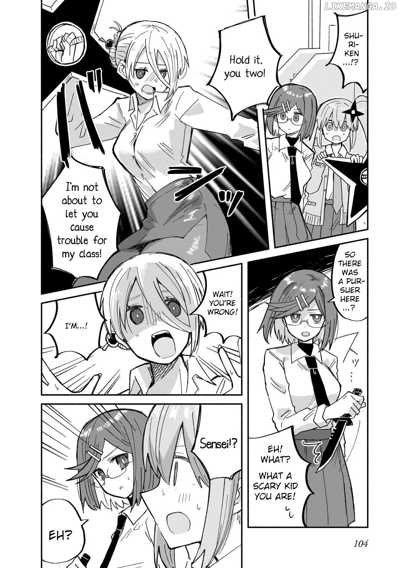 A Ninja and an Assassin Living Together Chapter 31 page 12