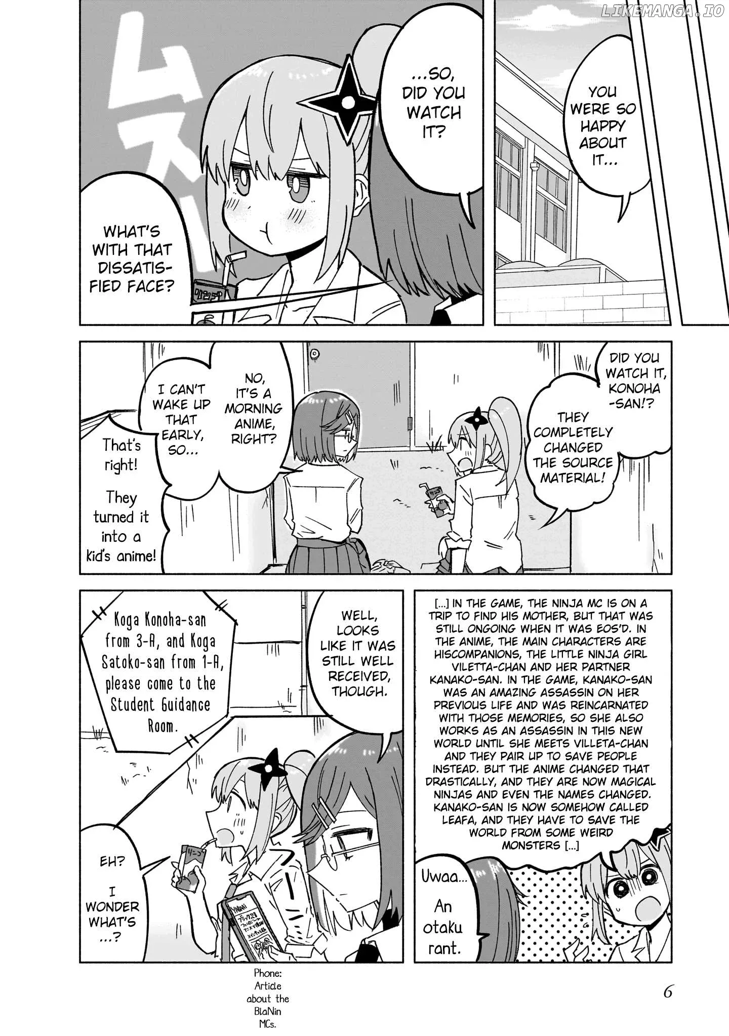 A Ninja and an Assassin Living Together Chapter 34 page 9