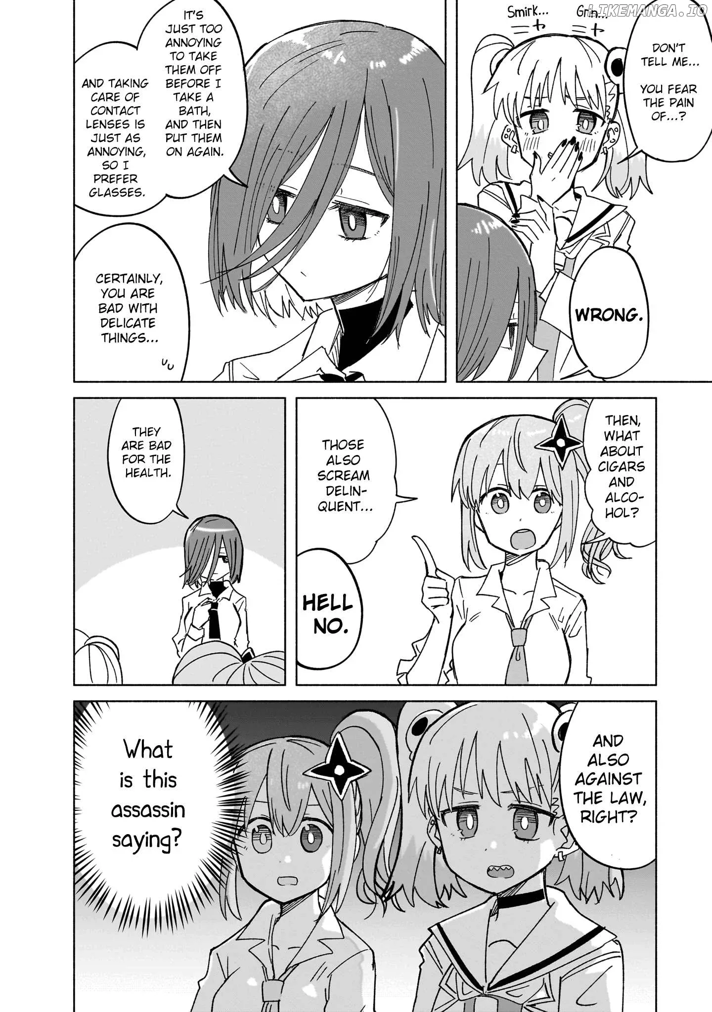 A Ninja and an Assassin Living Together Chapter 35 page 8