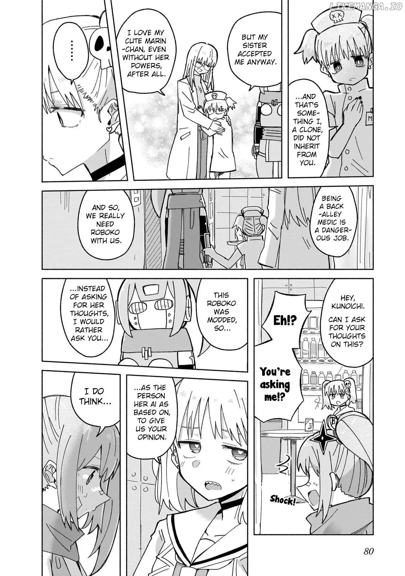 A Ninja and an Assassin Living Together Chapter 38 page 10