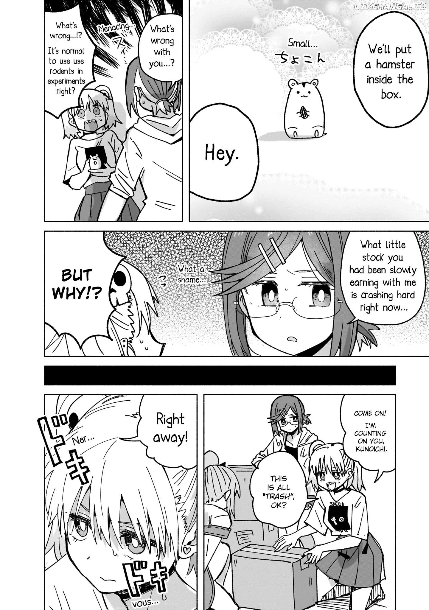 A Ninja and an Assassin Living Together Chapter 39 page 8