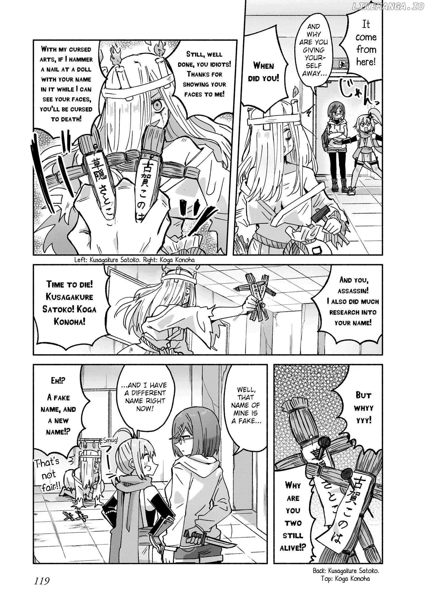 A Ninja and an Assassin Living Together Chapter 40 page 13