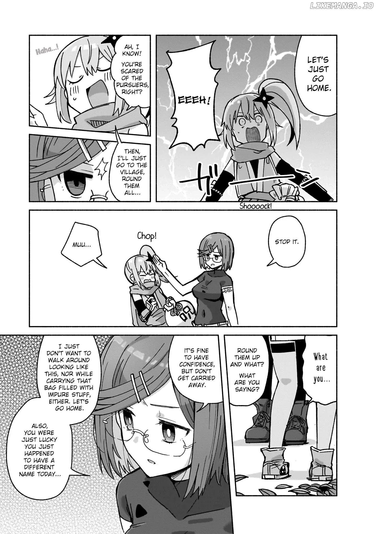 A Ninja and an Assassin Living Together Chapter 40 page 17