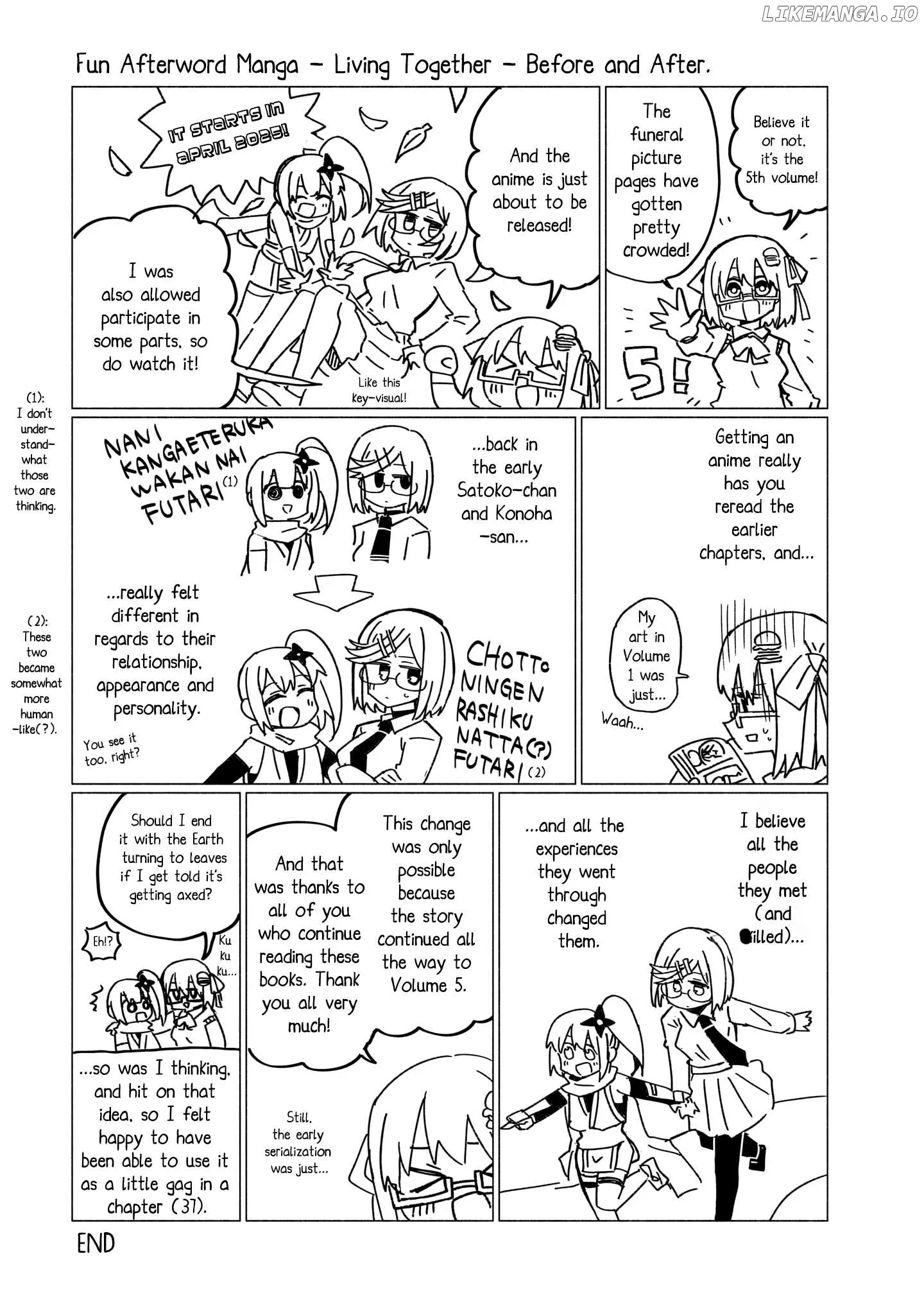 A Ninja and an Assassin Living Together Chapter 41.5 page 13