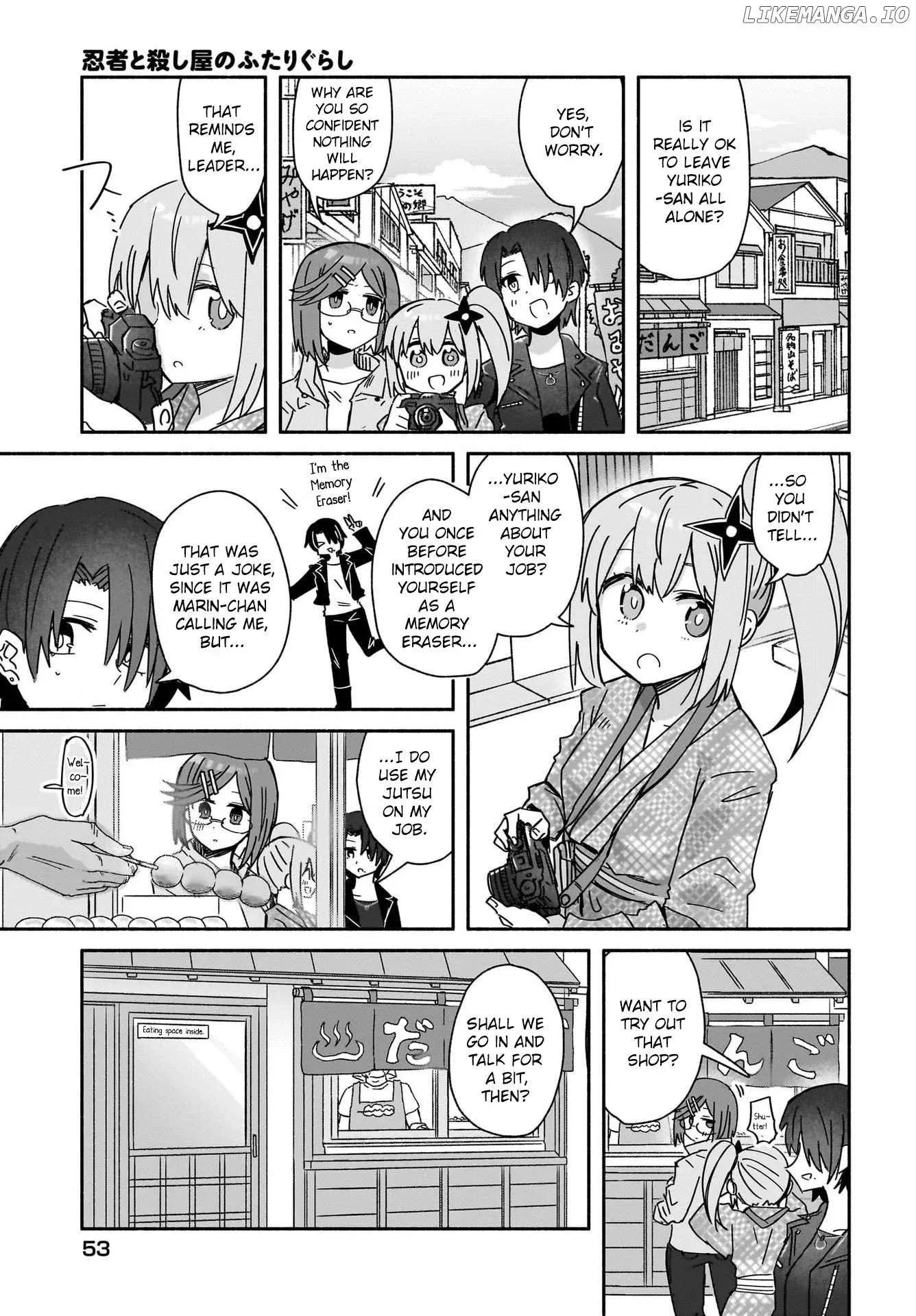 A Ninja and an Assassin Living Together Chapter 42 page 13