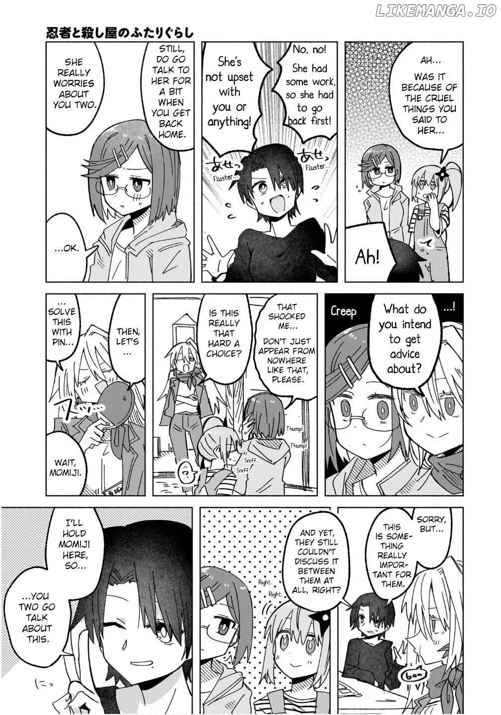 A Ninja and an Assassin Living Together Chapter 44 page 10
