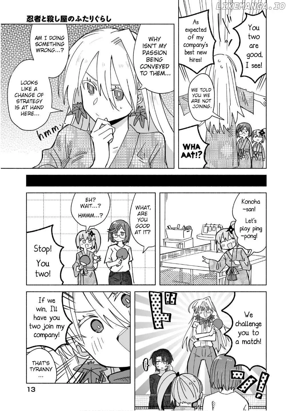 A Ninja and an Assassin Living Together Chapter 44 page 8